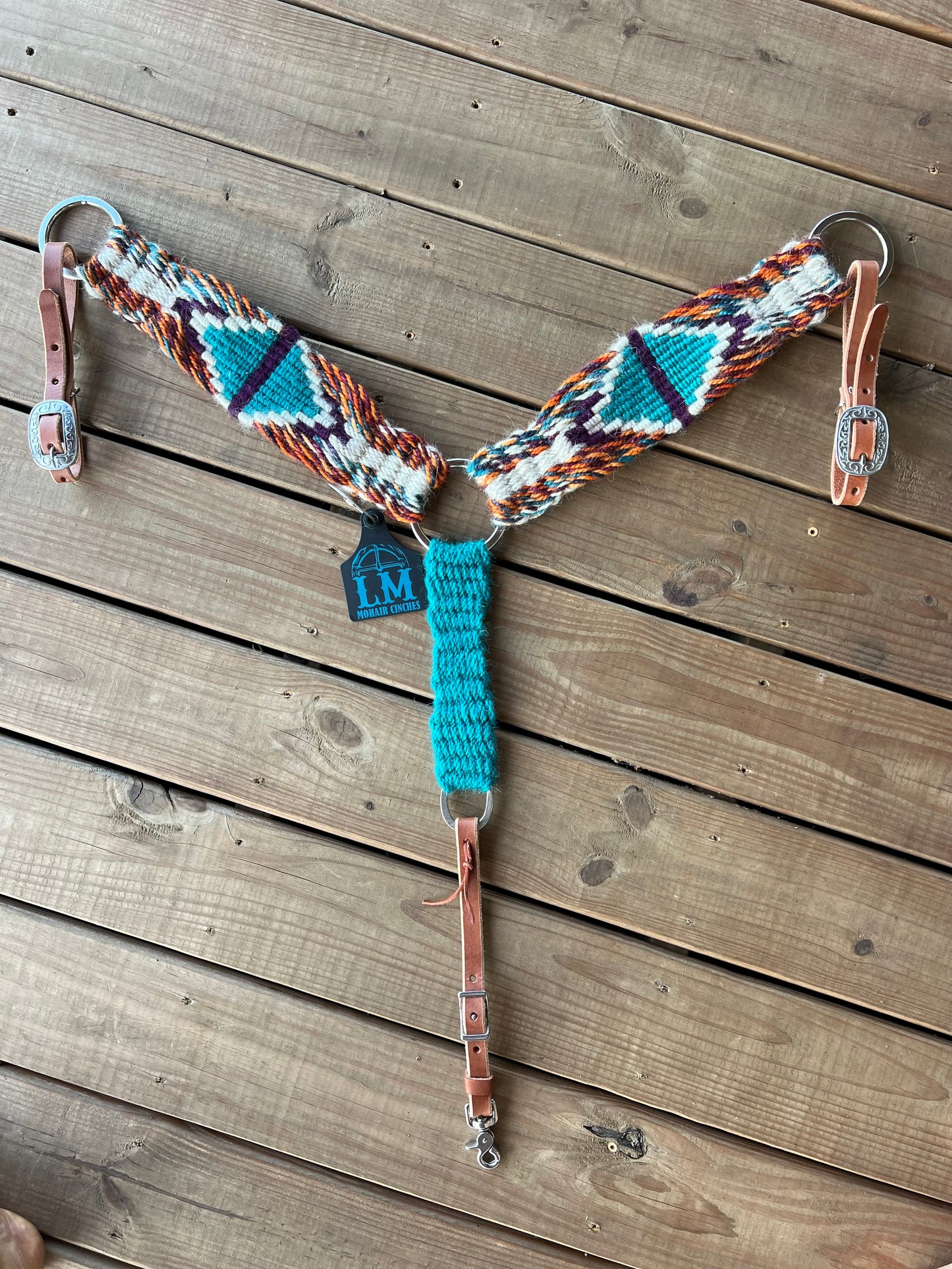 Tie Dye Twist Breast Collar