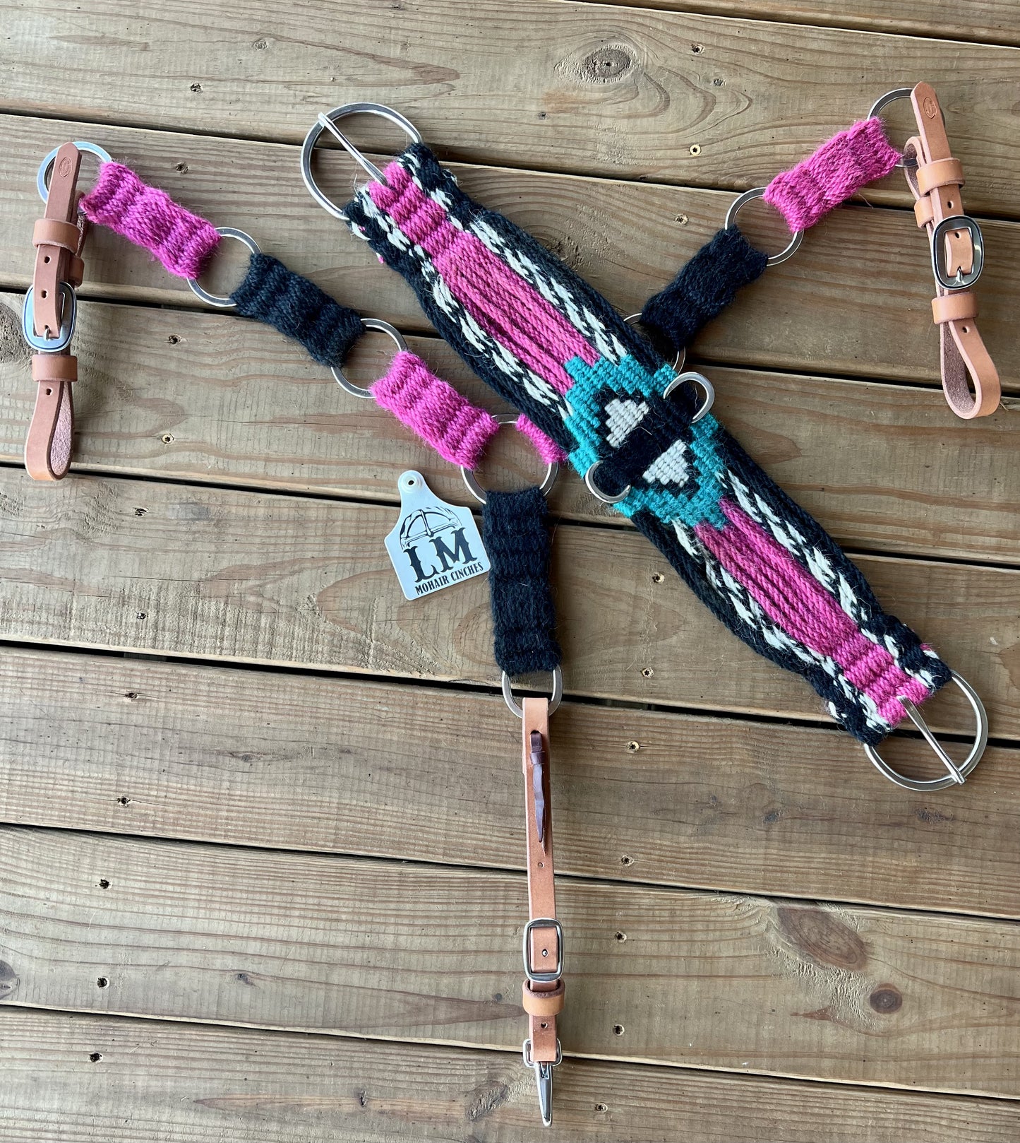 Ring Style Breast Collar & Cinch Set