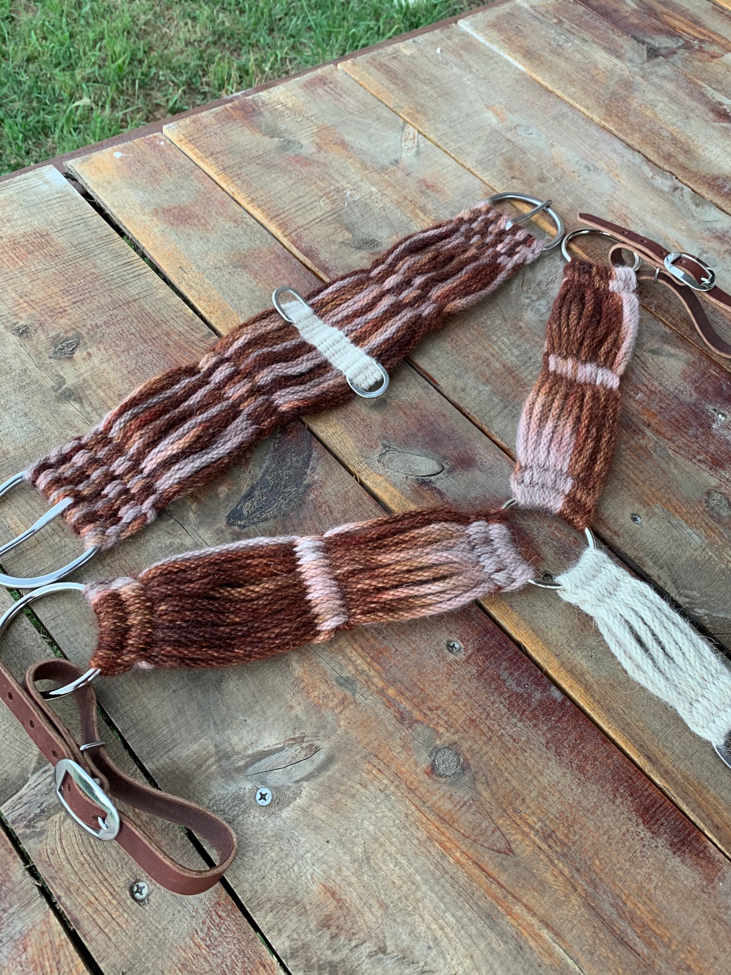 Tie-Dye Breast-Collar Cinch Set