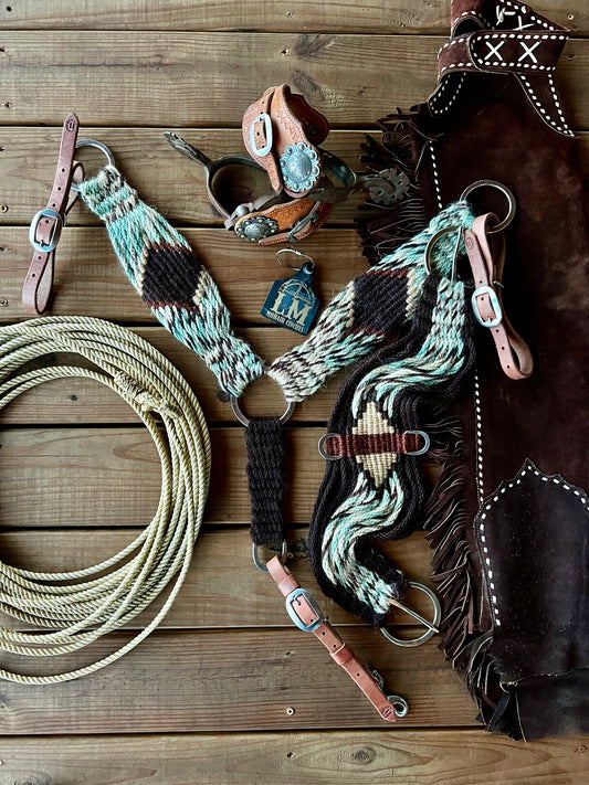 Breast-Collar And Cinch Set